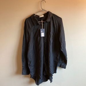 1X Dark Grey Button Down from Target